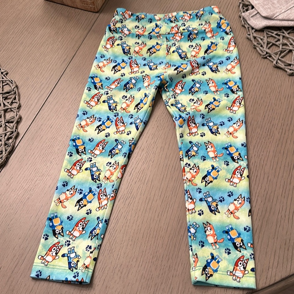 Charlie’s project size 2T Bluey bamboo pants (A)